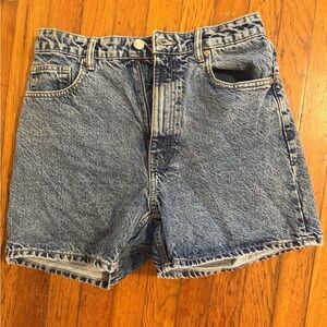 Zara Blue Denim Shorts